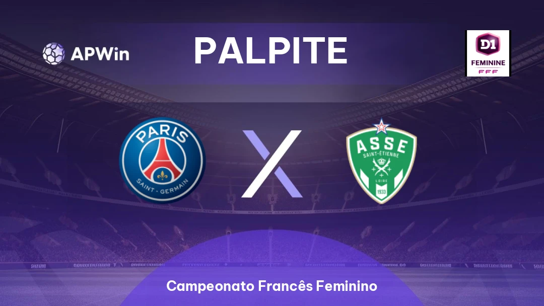 PSG Feminino x Saint-Étienne Feminino Thumbnail