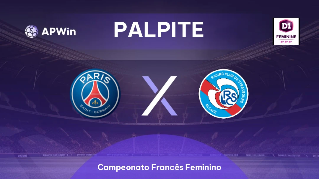 PSG Feminino x Strasbourg Feminino Thumbnail