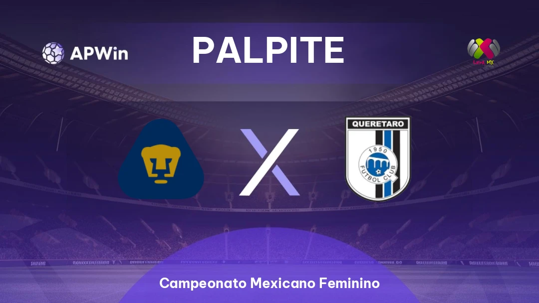 Pumas UNAM Feminino x Querétaro Feminino Thumbnail