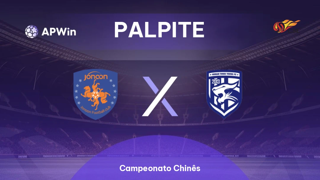 Qingdao Hainiu x Wuhan Three Towns | Palpite | Campeonato Chinês | 29/08