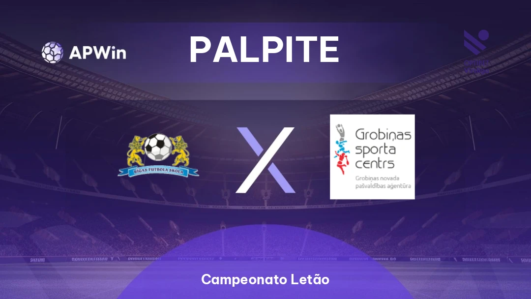 Rigas FS x Grobiņa | Palpite | Campeonato Letão | 10/08