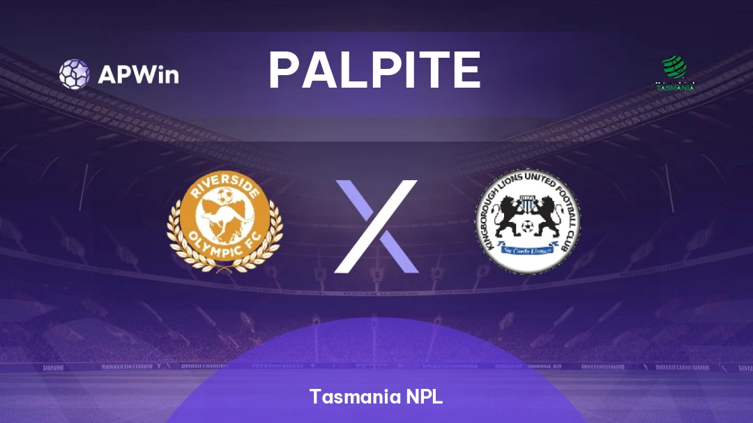 Riverside Olympic x Kingborough Lions | Palpite | Tasmania NPL | 30/05