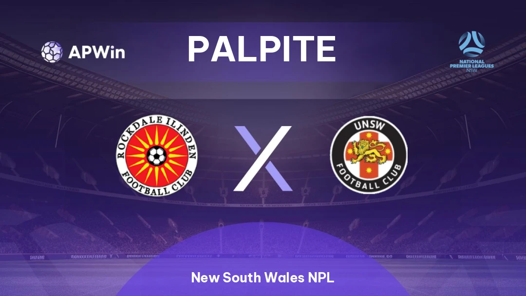 Rockdale City Suns x UNSW | Palpite | New South Wales NPL | 30/08