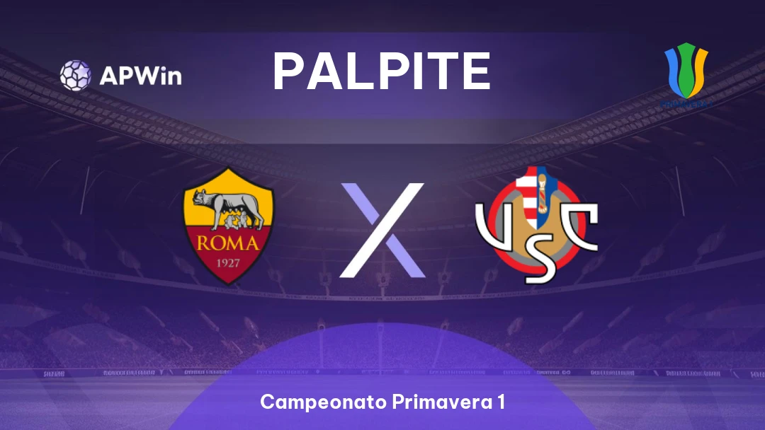 Roma Sub-20 x Cremonese Sub-20 | Palpite | Campeonato Primavera 1 | 12/01