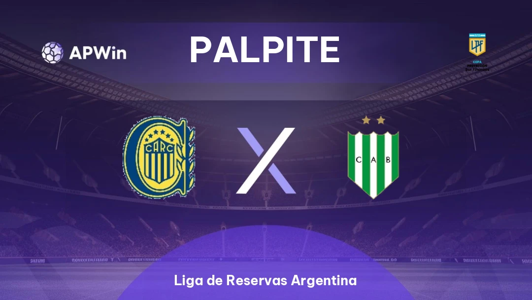Rosario Central Res. x Banfield Res. | Palpite | Liga de Reservas Argentina | 12/08