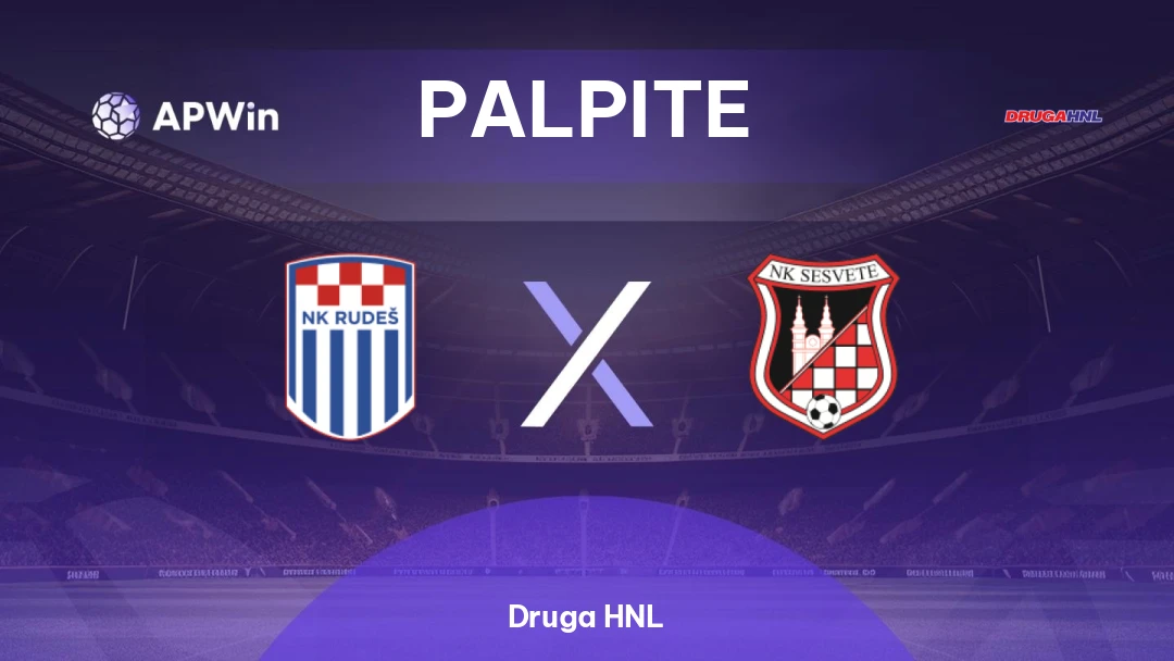 Rudes x Sesvete | Palpite | Druga HNL | 29/05