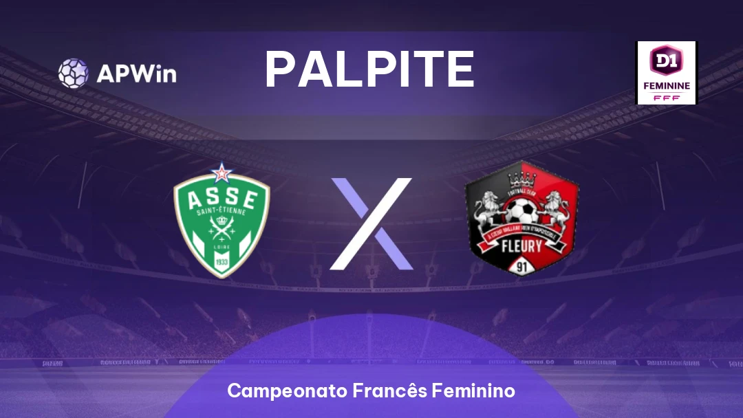 Saint-Étienne Feminino x Fleury 91 Feminino Thumbnail