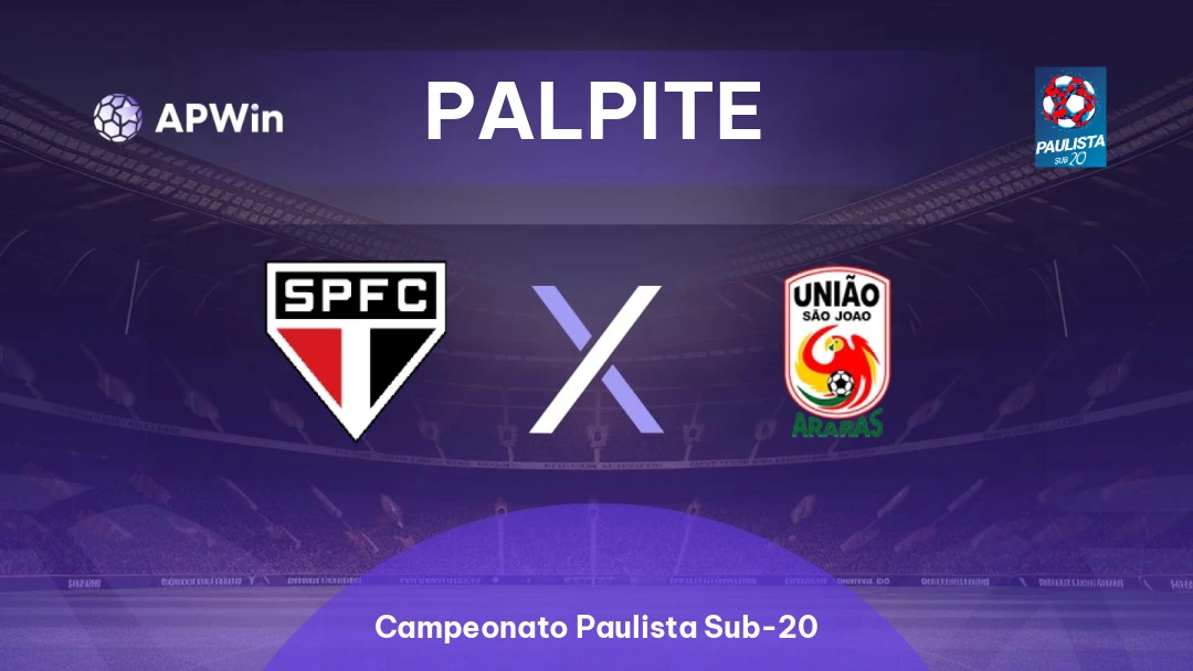São Paulo Sub-20 x União São João Sub-20 Thumbnail