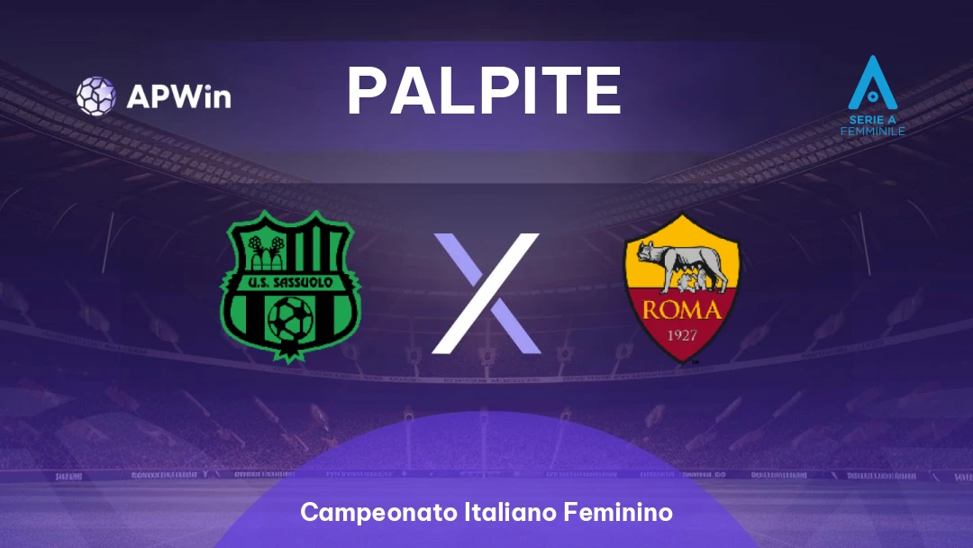 Sassuolo Feminino x Roma Feminino Thumbnail