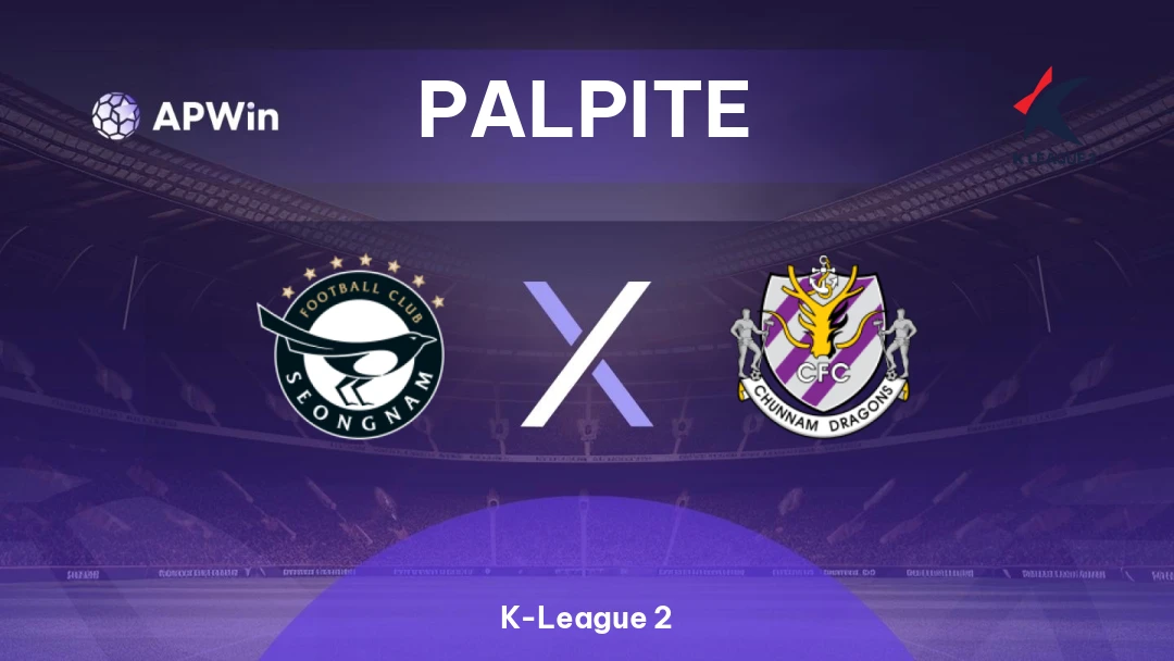 Seongnam x Jeonnam Dragons | Palpite | K-League 2 | 10/05