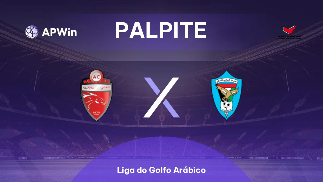 Shabab Al-Ahli x Dibba Al Fujairah | Palpite | Liga do Golfo Arábico | 19/01