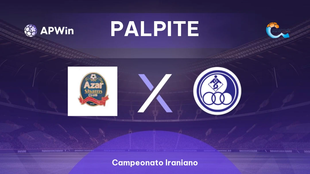 Shams Azar Qazvin x Esteghlal Khuzestan | Palpite | Campeonato Iraniano | 17/01
