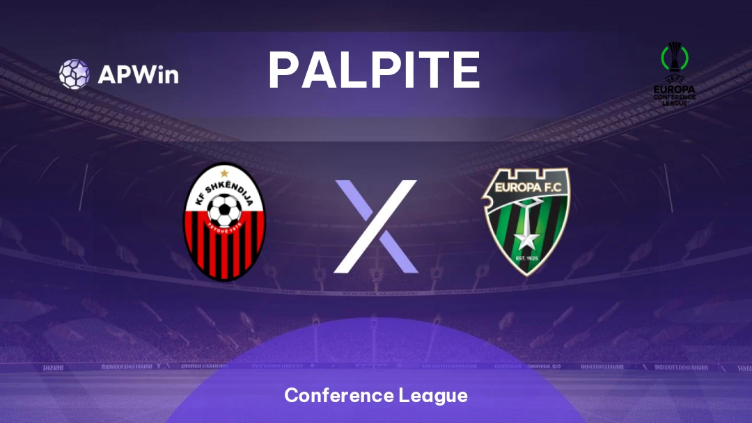 Shkendija x Europa | Palpite | Conference League | 16/07