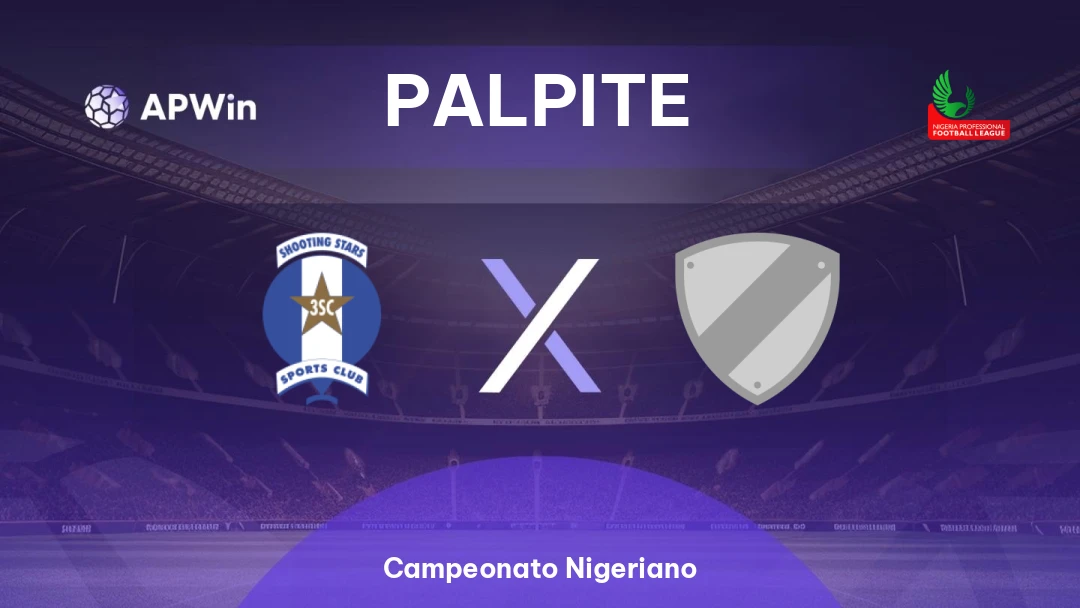 Shooting Stars x Inter Lagos | Palpite | Campeonato Nigeriano | 28/08