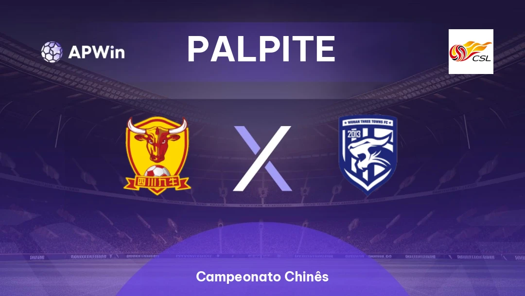 Shenzhen x Wuhan Three Towns | Palpite | Campeonato Chinês | 05/04