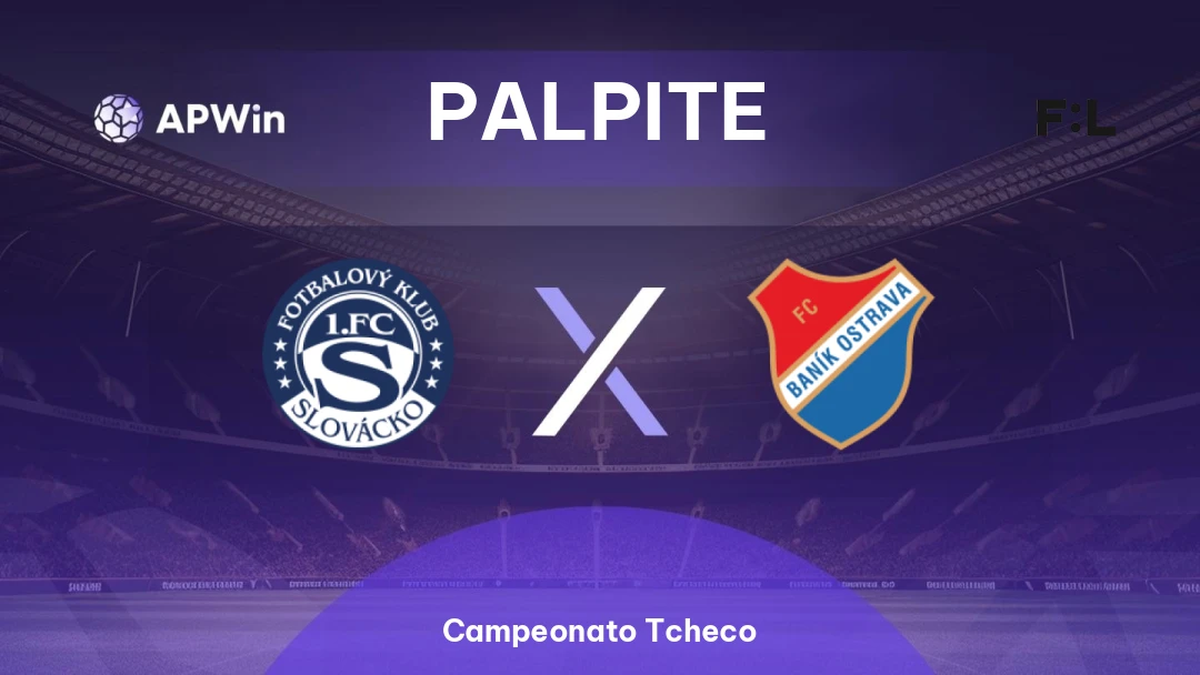Slovácko x Baník Ostrava | Palpite | Campeonato Tcheco | 12/05
