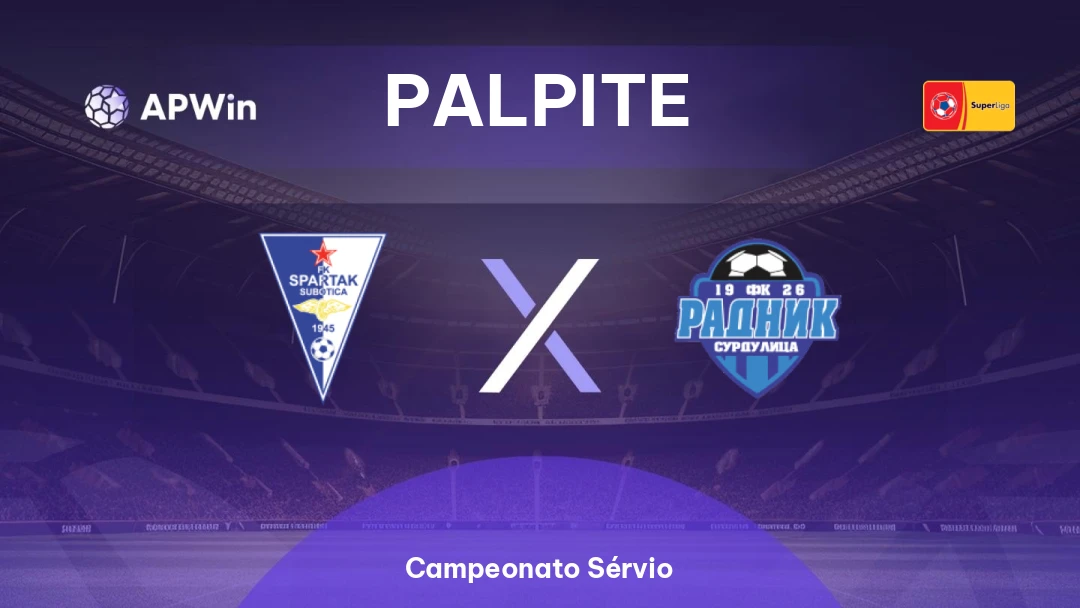 Spartak Subotica x Radnik Surdulica Thumbnail