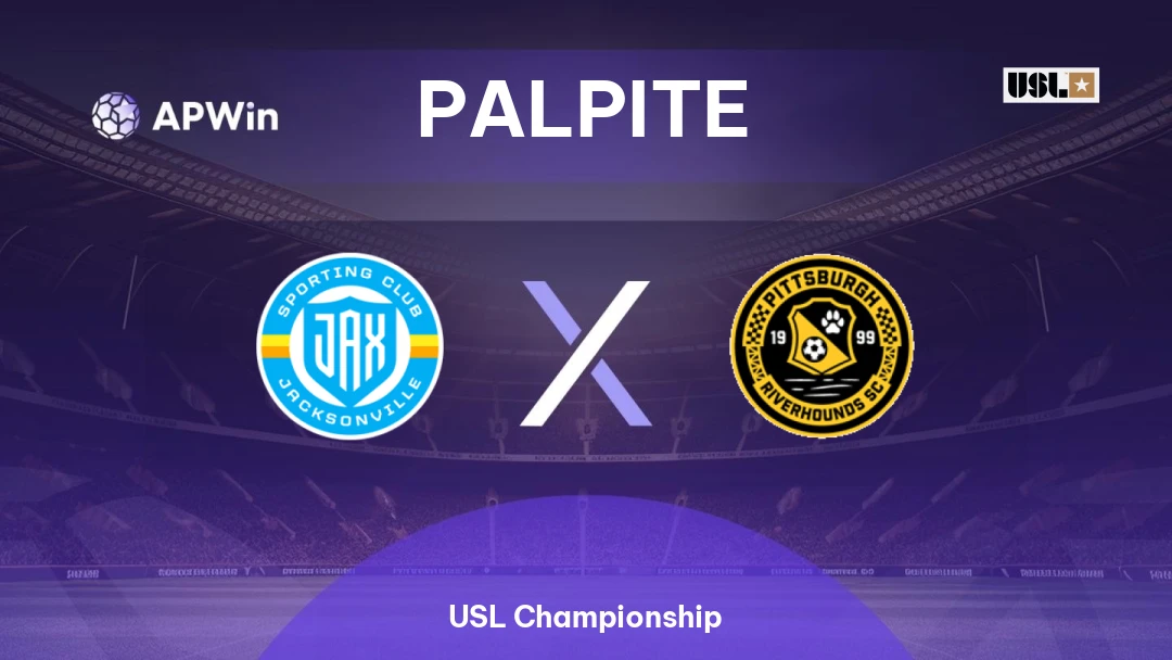 Sporting JAX x Pittsburgh Riverhounds | Palpite | USL Championship | 15/07