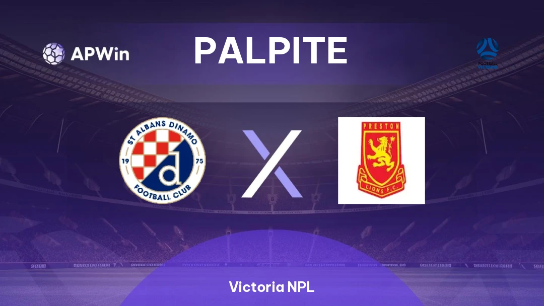 St. Albans Saints x Preston Lions | Palpite | Victoria NPL | 31/05