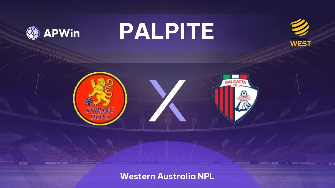 Stirling Lions x Balcatta | Palpite | Western Australia NPL | 30/05