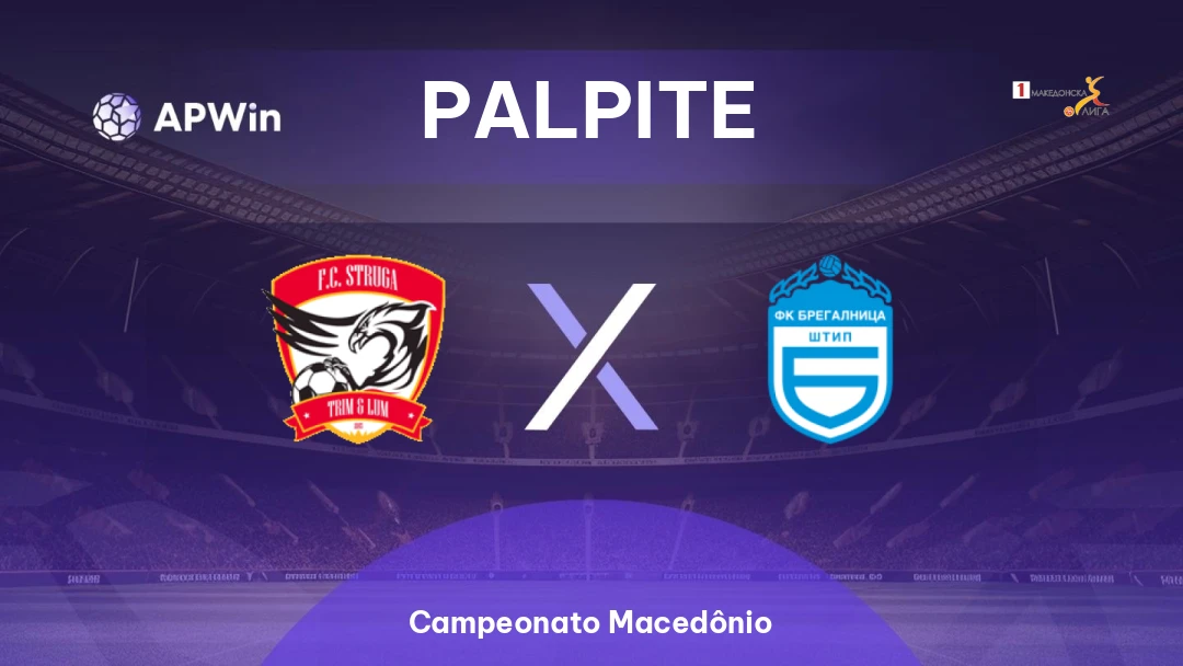 Struga x Bregalnica Štip | Palpite | Campeonato Macedônio | 28/08
