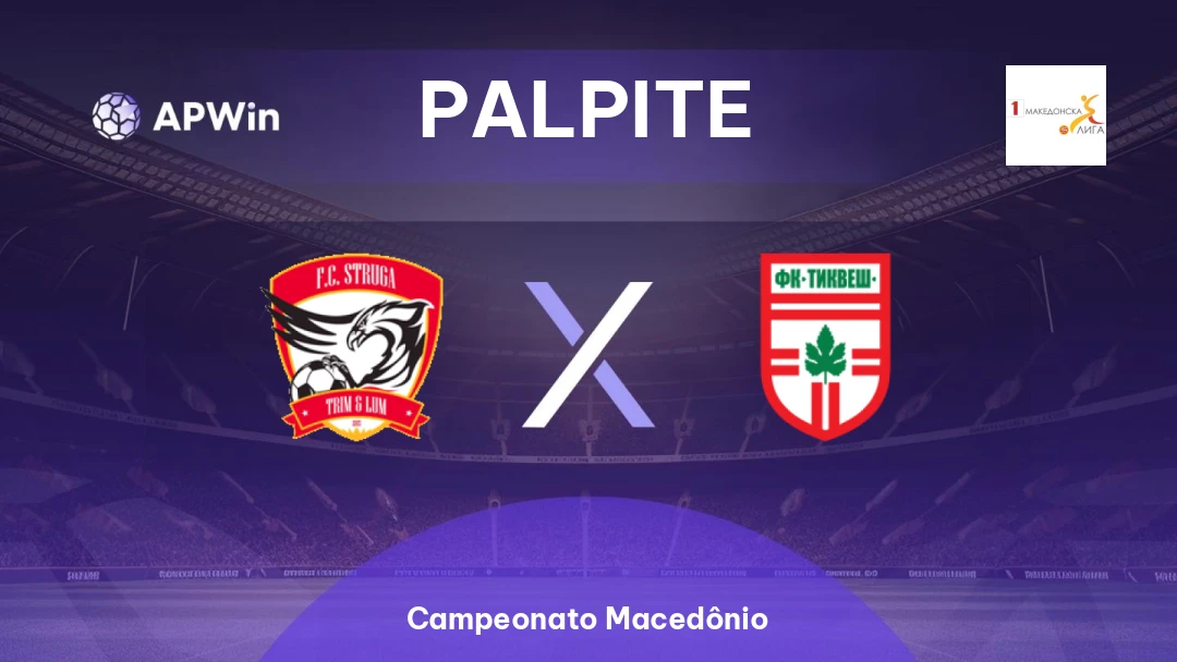 Struga x Tikveš | Palpite | Campeonato Macedônio | 13/04