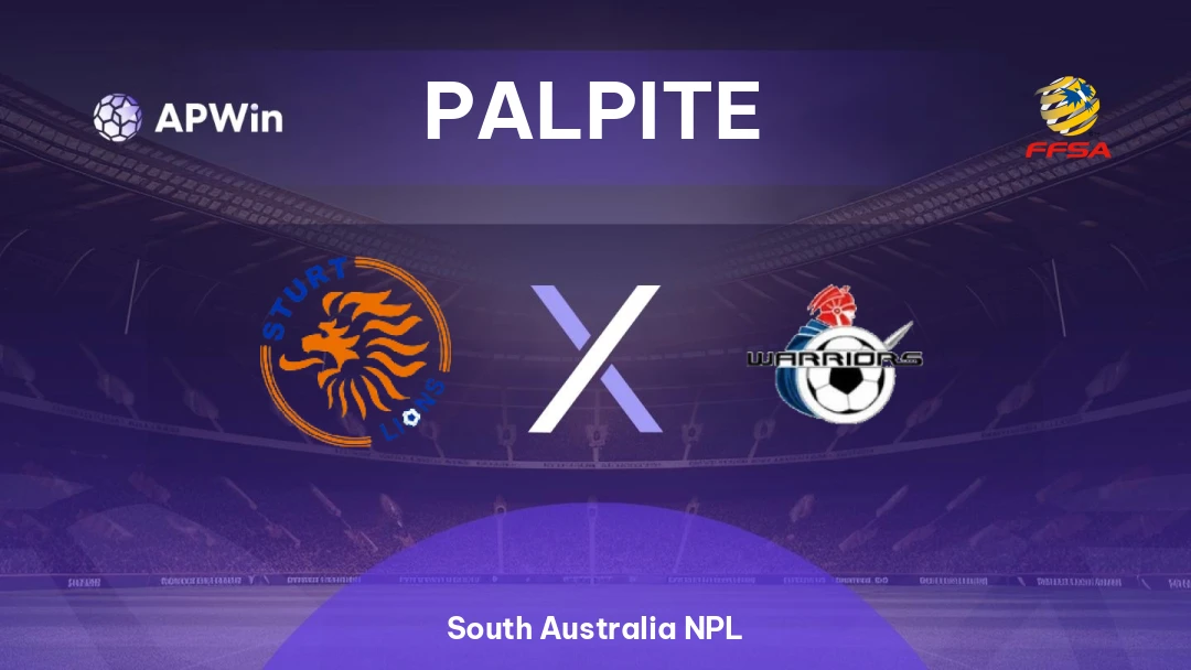 Sturt Lions x White City Woodville | Palpite | South Australia NPL | 30/05