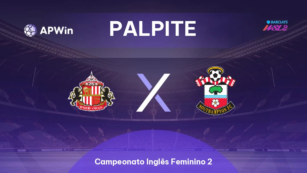 Sunderland Feminino x Southampton Feminino Thumbnail