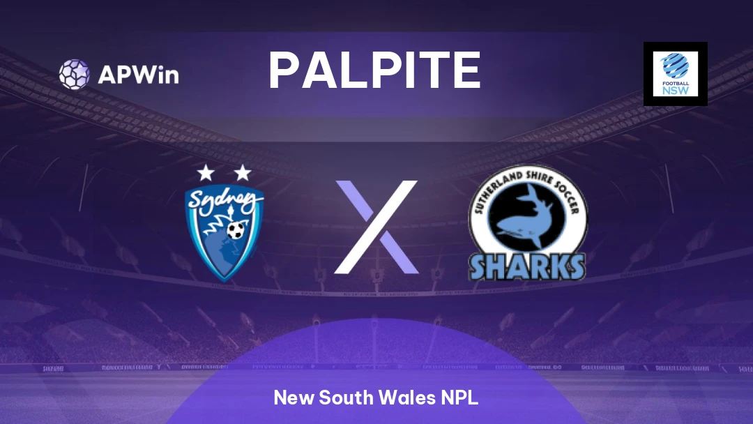 Sydney Olympic x Sutherland Sharks | Palpite | New South Wales NPL | 04/04