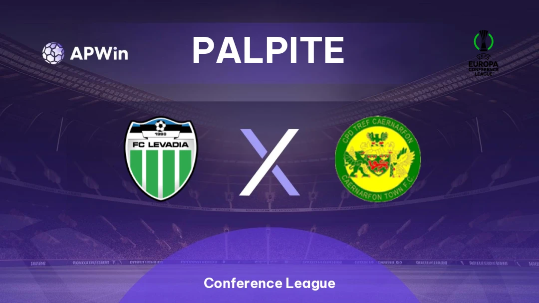 Tallinna FC Levadia x Caernarfon Town | Palpite | Conference League | 16/07