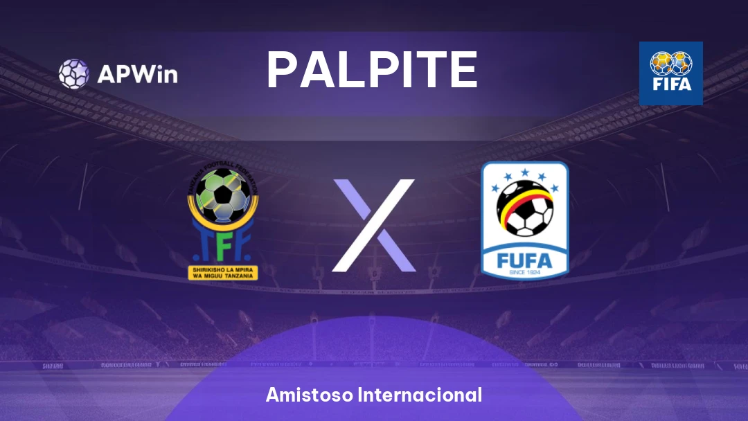Tanzânia x Uganda | Palpite | Amistoso Internacional | 05/06