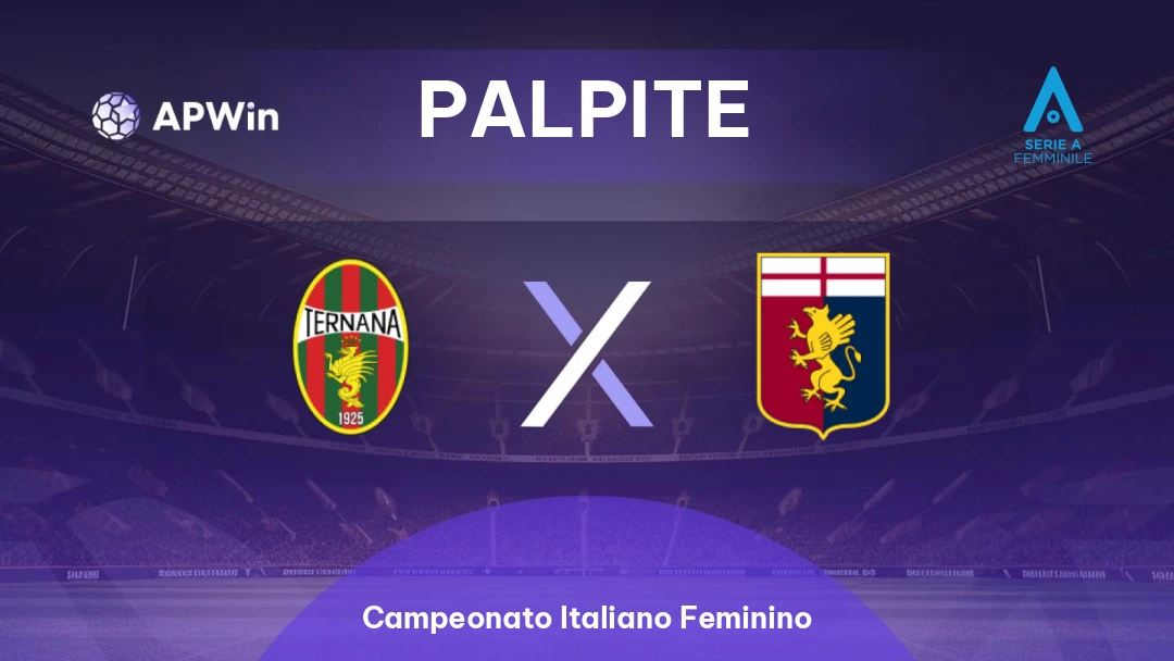 Ternana Feminino x Genoa Feminino Thumbnail