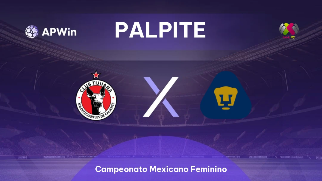Tijuana Feminino x Pumas UNAM Feminino Thumbnail