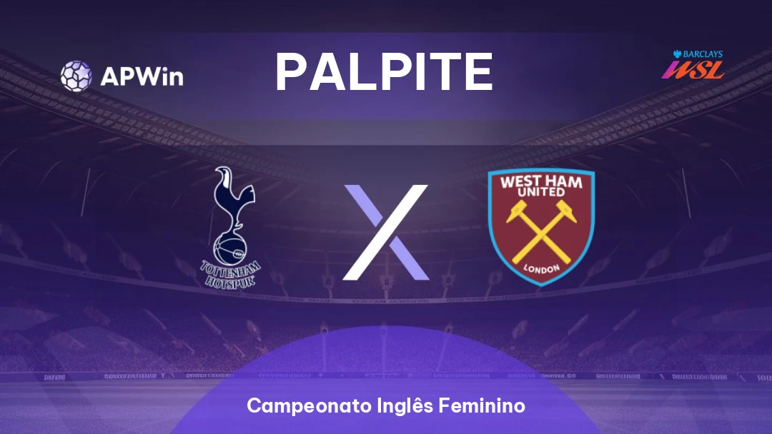 Tottenham Feminino x West Ham Feminino Thumbnail