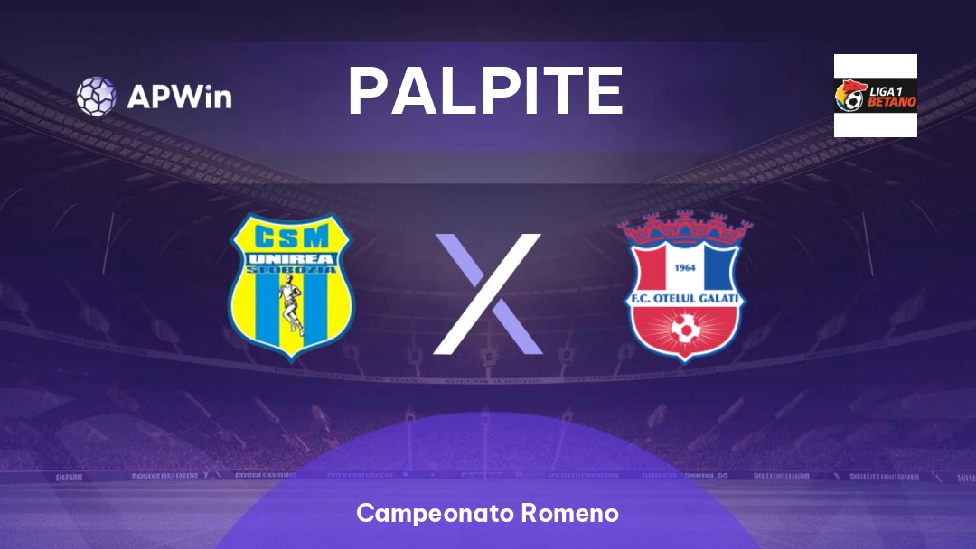 Unirea Slobozia x Otelul Galati | Palpite | Campeonato Romeno | 23/03