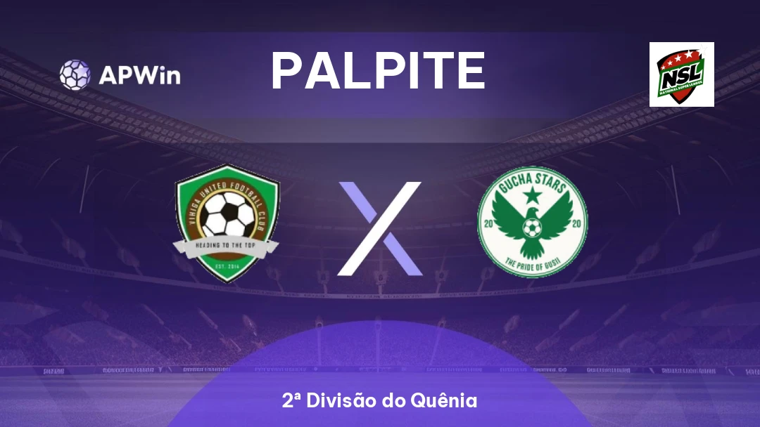 Vihiga United x Gucha Stars | Palpite | 2ª Divisão do Quênia | 27/05