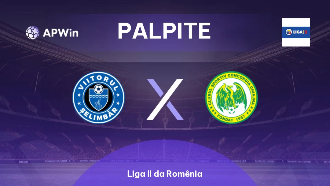 Viitorul Şelimbăr x Concordia Chiajna | Palpite | Liga II da Romênia | 04/04