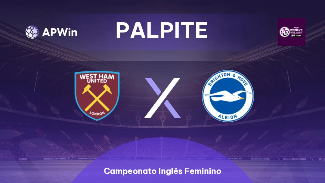 West Ham Feminino x Brighton Feminino Thumbnail