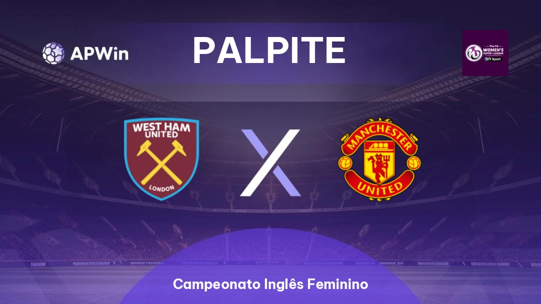 West Ham Feminino x Manchester United Feminino Thumbnail