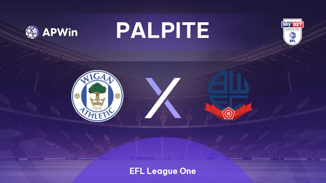 Wigan x Bolton | Palpite | EFL League One | 17/01