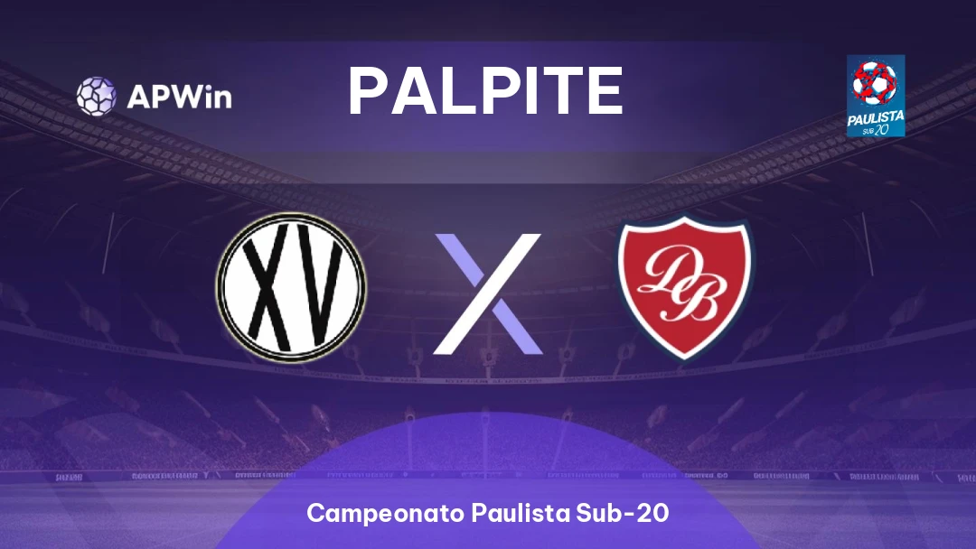 XV de Piracicaba Sub-20 x Desportivo Brasil Sub-20 | Palpite | Campeonato Paulista Sub-20 | 13/07