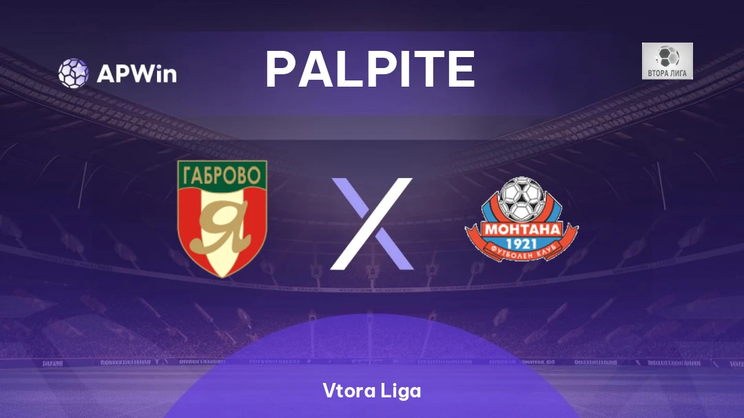 Yantra 2019 x Montana | Palpite | Vtora Liga | 11/08