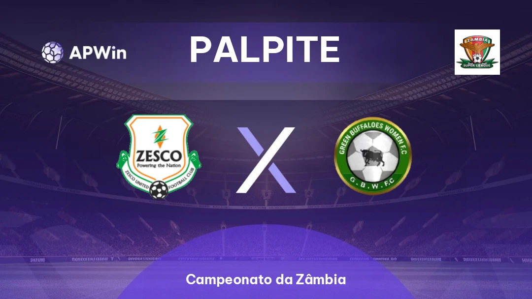 ZESCO United x Green Buffaloes | Palpite | Campeonato da Zâmbia | 01/04