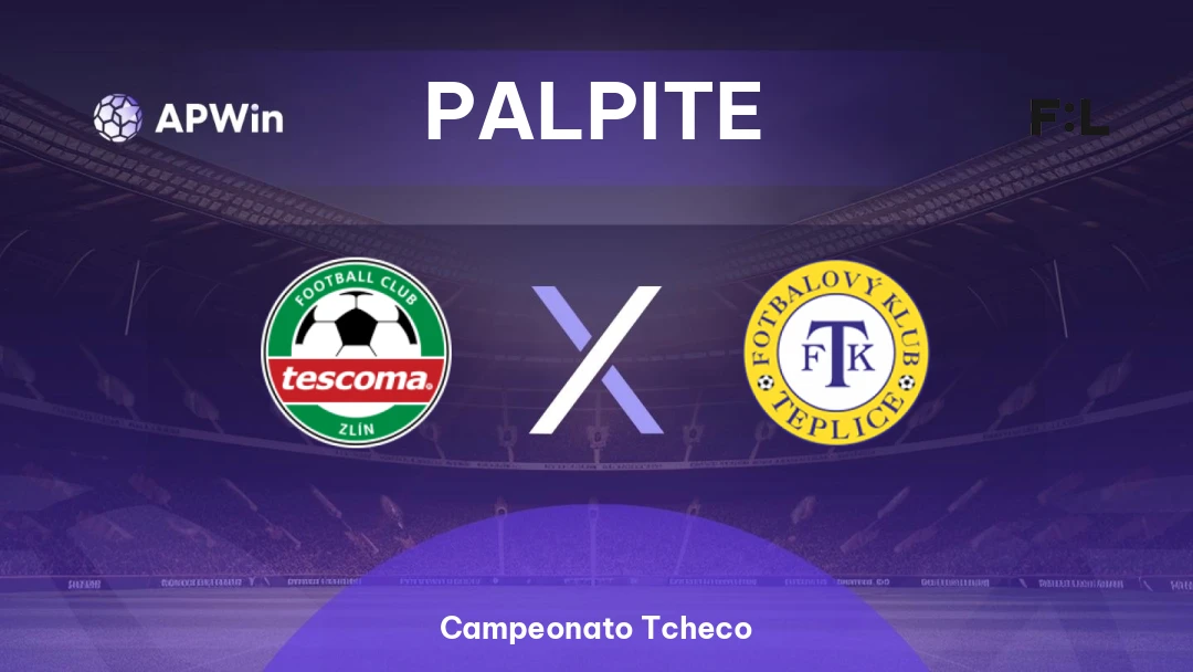 Zlín x FK Teplice | Palpite | Campeonato Tcheco | 12/05