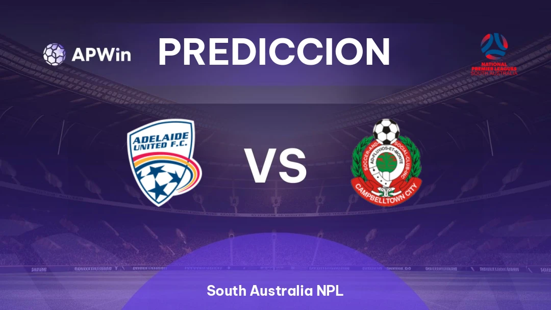 Pronóstico Adelaide United II vs Campbelltown City | South Australia NPL | 04/07