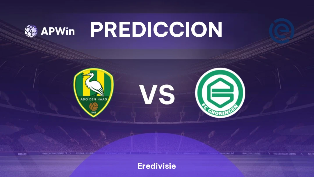 Pronóstico ADO Den Haag vs Groningen | Eredivisie | 16/08