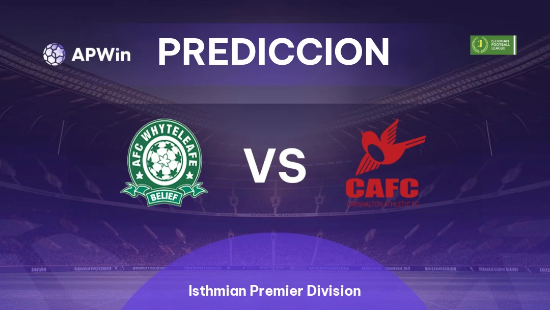 AFC Whyteleafe vs Carshalton Athletic Thumbnail