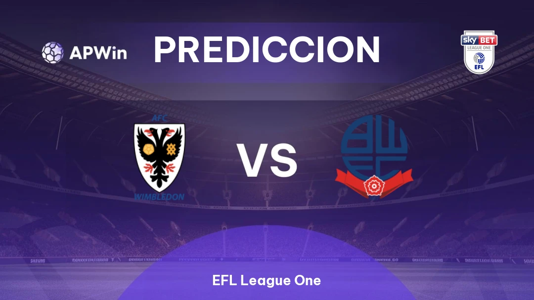 AFC Wimbledon vs Bolton Wanderers Thumbnail