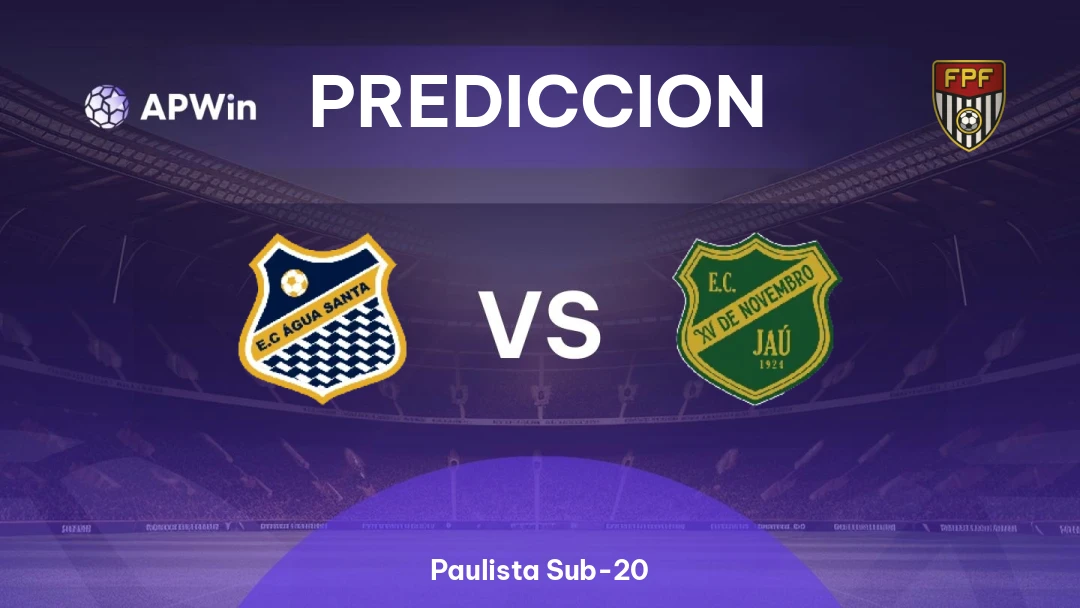 Água Santa Sub-20 vs XV de Jaú Sub-20 Thumbnail