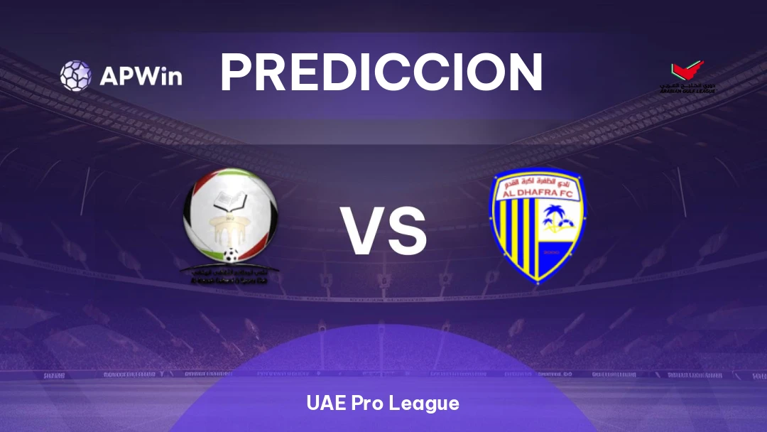Al-Bataeh vs Al-Dhafra | Pronóstico | UAE Pro League | 13/02